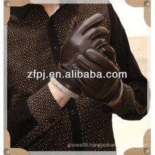 Premium quality deer leather glove in cashmere lining